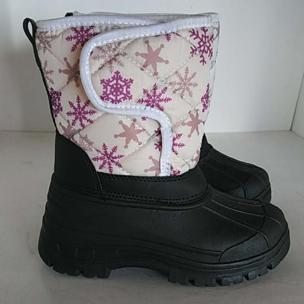 Girls Snow Boots Slip On
